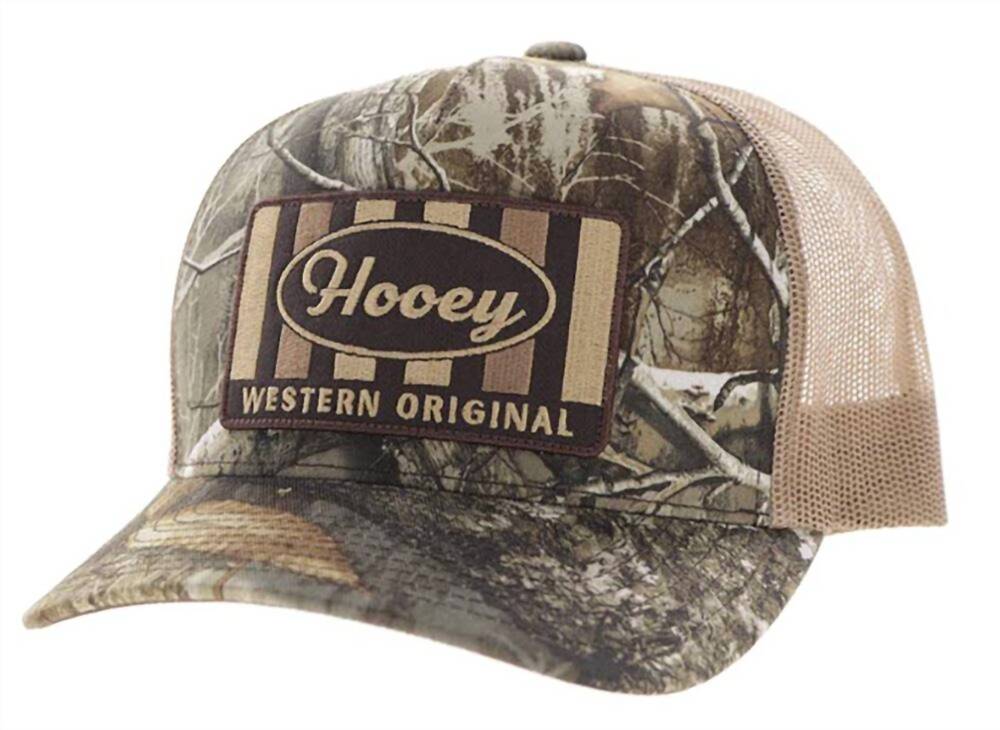 NEW HOOEY sudan 5-panel high profile snapback cap in camo/tan